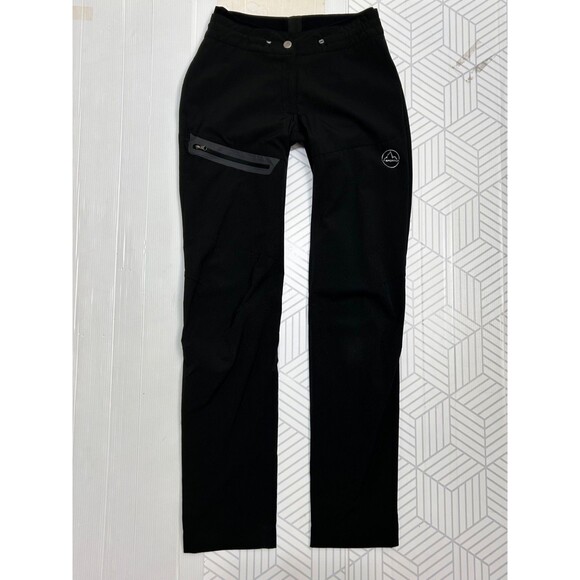 La Sportiva Italy Women's size XS Climbing Pants Black Hiking Ins 32 g - Picture 2 of 12